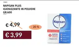 Prezzemolo e Vitale Napisan Plus igienizzante in polvere offerta