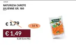 Prezzemolo e Vitale Naturizia carote julienne offerta