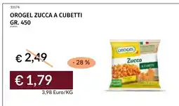 Prezzemolo e Vitale Orogel zucca a cubetti offerta