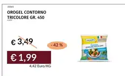 Prezzemolo e Vitale Orogel contorno verdure tricolore offerta
