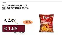 Prezzemolo e Vitale Pizzoli patatine fritte WeLove Extrafini offerta