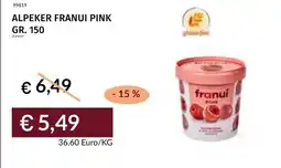 Prezzemolo e Vitale Alpeker franui pink offerta