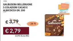 Prezzemolo e Vitale Galbusera Bellebuone 5 Colazioni Cacao e Albicocca offerta