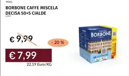 Prezzemolo e Vitale Borbone caffè miscela decisa offerta