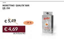 Prezzemolo e Vitale Morettino Qualita' Bar offerta