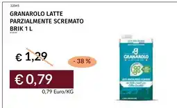 Prezzemolo e Vitale Granarolo latte parzialmente scremato offerta