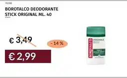 Prezzemolo e Vitale Borotalco deodorante stick originale offerta