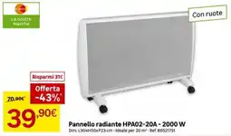 Leroy Merlin Pannello radiante HPA02-20A offerta