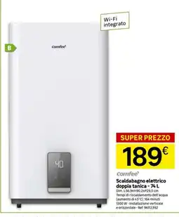 Leroy Merlin Comfee Scaldabagno elettrico doppia tanica offerta