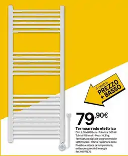 Leroy Merlin Termoarredo elettrico offerta