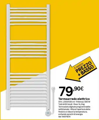 Termoarredo elettrico