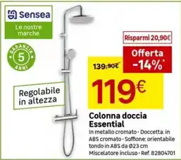 Leroy Merlin Colonna doccia Essential offerta