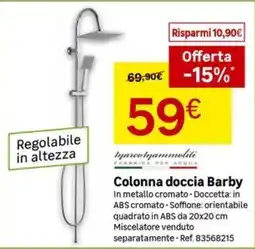 Leroy Merlin Colonna doccia Barby offerta