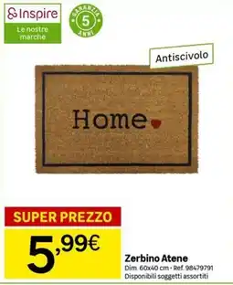 Leroy Merlin Zerbino Atene offerta