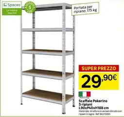Leroy Merlin Scaffale Pokerino offerta