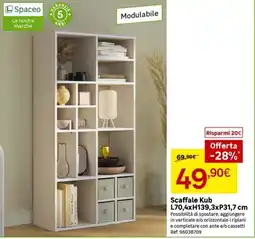 Leroy Merlin Scaffale Kub offerta