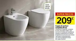 Leroy Merlin Coppia di sanitari completa Niveo offerta