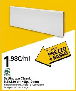 Leroy Merlin Battiscopa Classic offerta