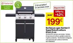 Leroy Merlin Barbecue a gas Kenton II offerta