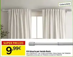 Leroy Merlin Kit binario per tenda Basic offerta