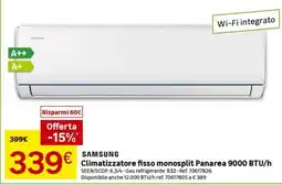Leroy Merlin Samsung Climatizzatore fisso monosplit Panarea offerta