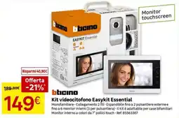 Leroy Merlin bticino Kit videocitofono Easykit Essential offerta