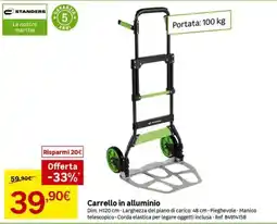 Leroy Merlin Carrello in alluminio offerta