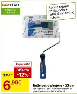 Leroy Merlin Rullo per dipingere Dexter offerta