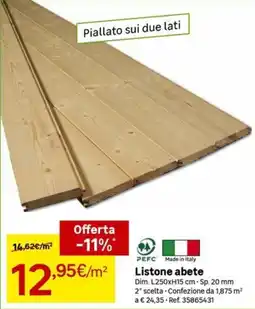 Leroy Merlin Listone abete offerta