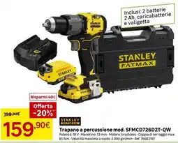 Leroy Merlin Trapano a percussione Stanley Fatmax offerta