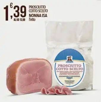 Prosciutto cotto scelto Nonna Isa