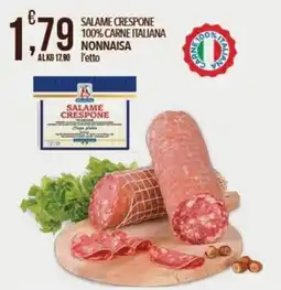 Iper Nonna Isa Salame Crespone offerta
