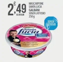 Iper Nonna Isa Mascarpone Santa Lucia senza lattosio offerta