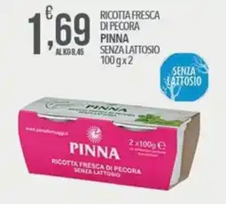 Iper Nonna Isa Pinna ricotta fresca di pecora senza lattosio offerta