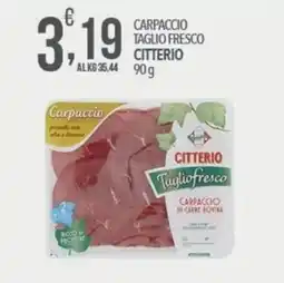 Iper Nonna Isa Carpaccio Citterio offerta