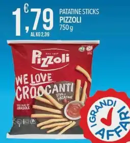 Iper Nonna Isa Pizzoli patatine sticks offerta
