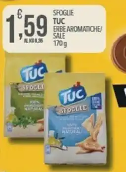 Iper Nonna Isa Sfoglie Tuc erbe aromatiche/sale offerta