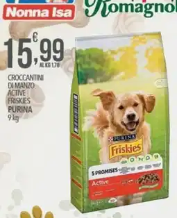 Iper Nonna Isa Crocchettini di manzo active friskies purina offerta