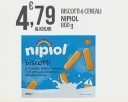Iper Nonna Isa Biscotti 6 cereali Nipioli offerta