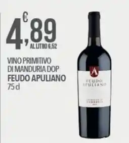 Iper Nonna Isa Vino Primitivo di Manduria DOP Feudo Apuliano offerta