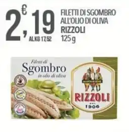 Iper Nonna Isa Filetti di Sgombro Rizzoli offerta