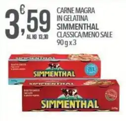 Iper Nonna Isa Carne magra in gelatina Simmenthal classica offerta