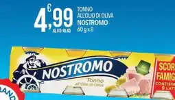 Iper Nonna Isa Tonno all'olio di oliva Nostromo offerta