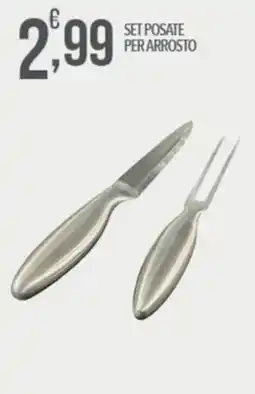 Iper Nonna Isa Set posate per arrosto offerta
