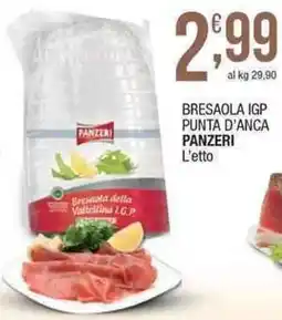 Sidis mini Bresaola della Valtellina I.G.P. Panzeri offerta