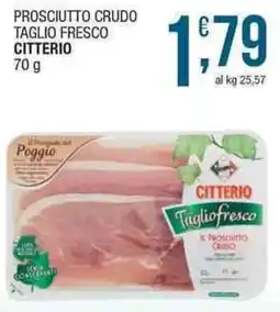 Sidis mini Prosciutto crudo Taglio fresco Citterio offerta