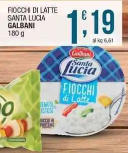Sidis mini Fiocchi di Latte Santa Lucia Galbani offerta