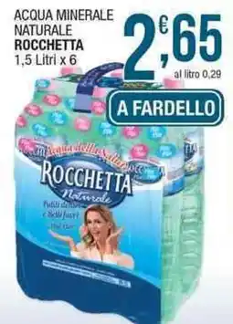 Sidis mini Acqua minerale naturale Rocchetta offerta