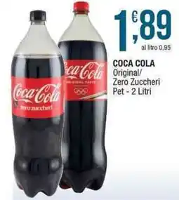 Sidis mini Coca Cola Zero Zuccheri offerta