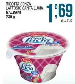 Sidis mini Ricotta senza lattosio Santa Lucia offerta